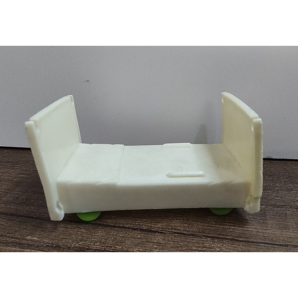 Hospital Bed Dollhouse Furniture Vintage Made In West Germany Wheels Stretcher